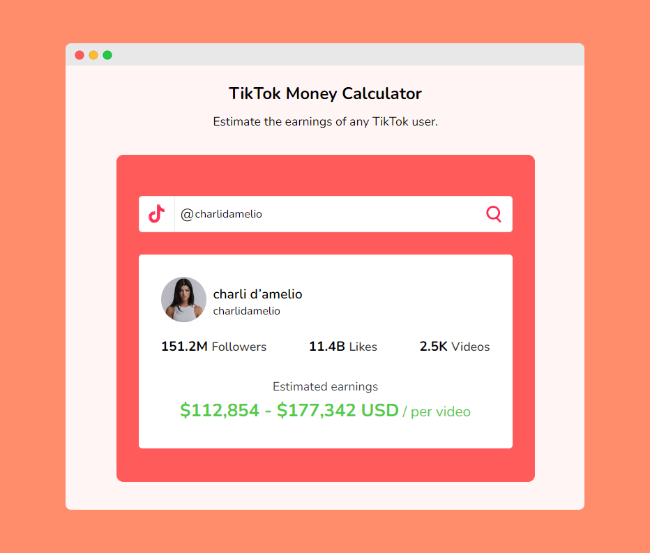 Tiktok Money Calculator Uang. Kalkulator Uang TikTok — Countik