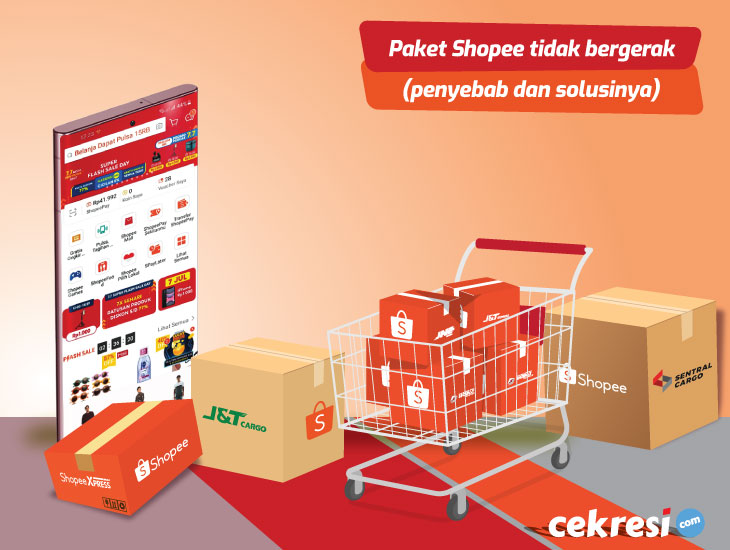 Paket Telah Dikirim Dari Pusat Sortir Shopee Di Yw. Paket Shopee tidak bergerak (penyebab dan solusinya)