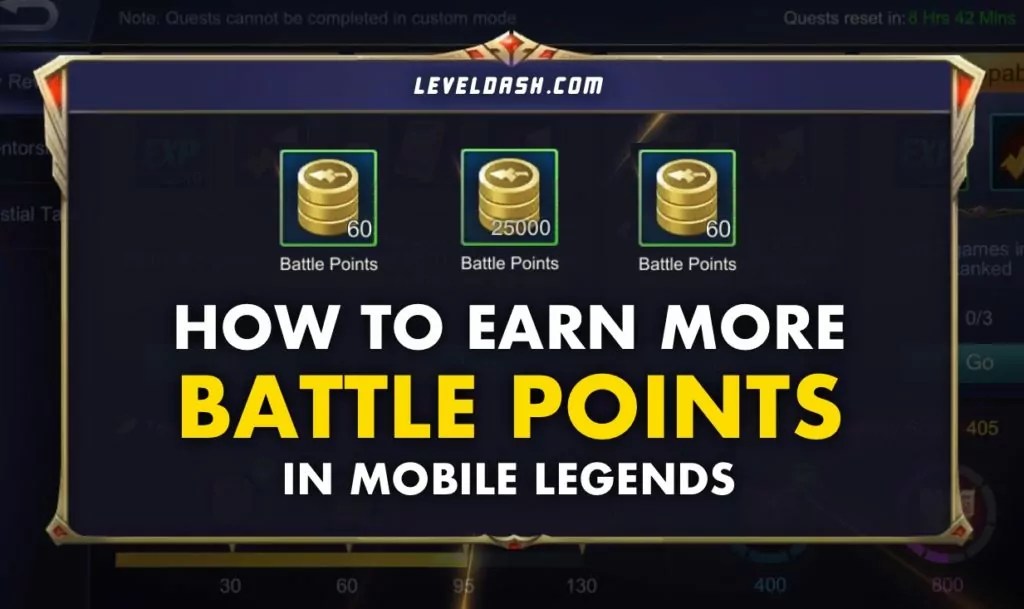 Cara Cepat Dapat Battle Point Mobile Legend. 3 Cara Efektif Untuk Dapatkan Battle Point Mobile Legends Dengan Cepat!