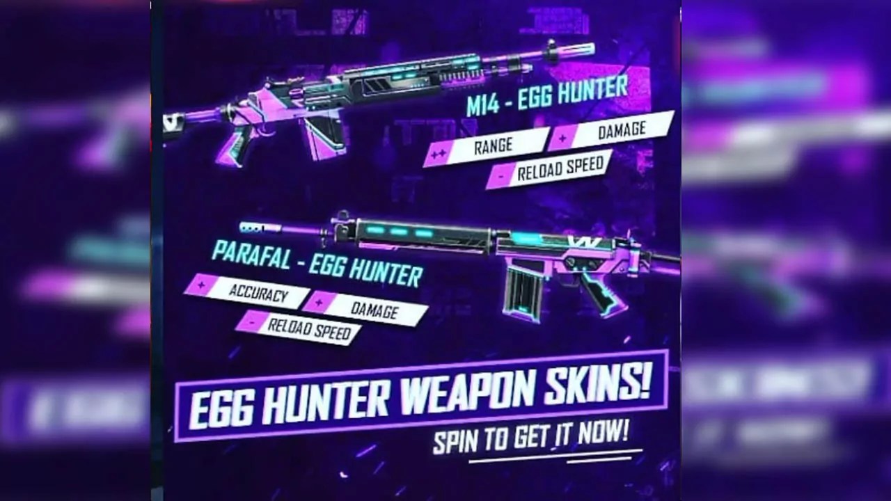 Trik Spin Diamond Royale Ff. Dapatkan M14 & ParaFAL Egg Hunter di Weapon Royale FF!