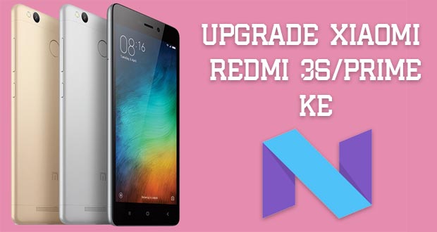 Custom Rom Redmi 3s Nougat. Upgrade Xiaomi Redmi 3s/Prime ke Nougat 7.1.1