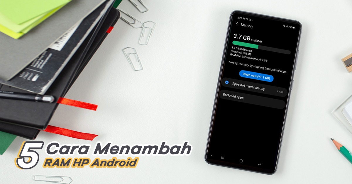 Menambah Ram Di Android. 5 Cara Menambah RAM HP Android Agar Performa Lancar