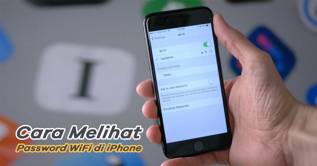 Cara Melihat Password Wifi Di Iphone. Cara Melihat Password WiFi di iPhone yang Mudah Dilakukan