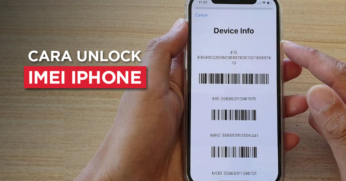 Cara Unlock Iphone Dengan Imei. Cara Unlock IMEI iPhone dan Cara Daftar IMEI Mandiri 2024!