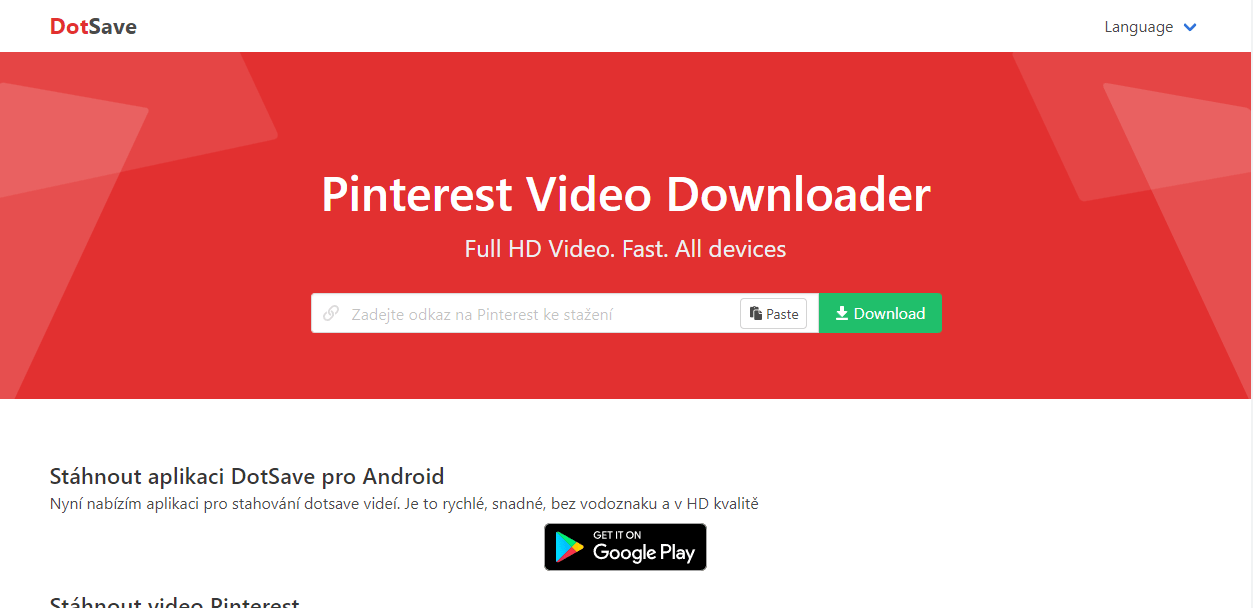 Aplikasi Download Video Pinterest. Pinterest Video Downloader