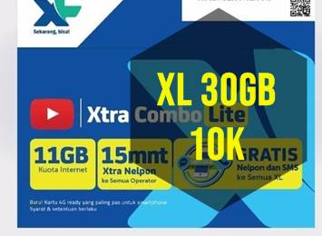 Cara Daftar Paket Xl 30gb 10rb 2021. Cara Daftar Paket XL 30GB 10rb Mudah Murah Meriah