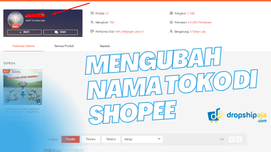 Cara Mengganti Nama Toko Di Shopee. Cara Mengubah Nama Toko di Shopee Lewat HP & Laptop