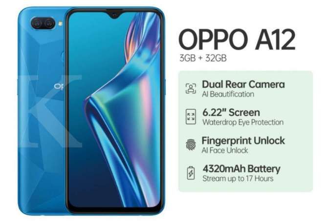 Berapa Harga Hp Oppo A12. Cek daftar harga HP OPPO A12 terbaru, semua versi hanya Rp 1 jutaan