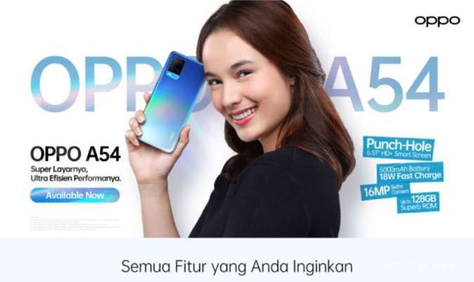 Harga Hp Oppo A54 Ram 6/128. Masih jadi varian terlaris, harga HP OPPO A54 RAM 6 GB hanya Rp 3 jutaan