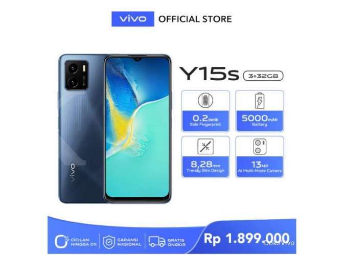 Harga Hp Vivo Y12 Baru. 8 Pilihan HP Vivo Harga 1 Jutaan Terbaik 2022, Vivo Y12 Sampai Vivo Y15s