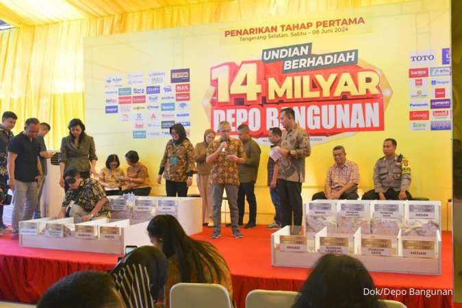 Undian Online Berhadiah Uang Tunai. Pemenang Undian Berhadiah 14 Milyar 2024 Depo Bangunan Telah Diumumkan