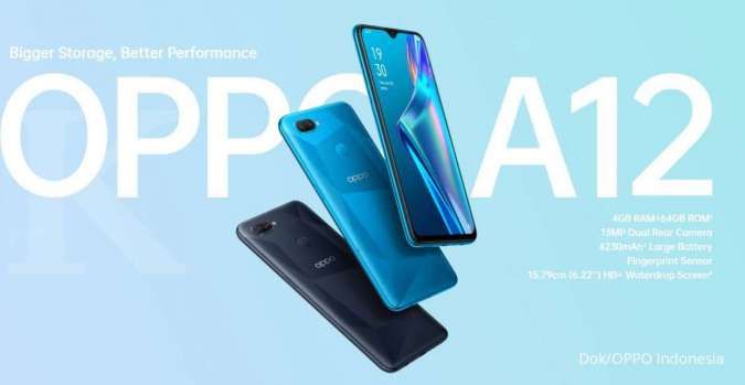 Harga Bekas Oppo A12 Ram 4/64. Daftar harga HP OPPO A12 terbaru, semua varian hanya Rp 1 jutaan