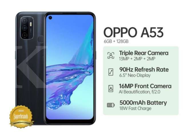 Harga Oppo A53 Ram 4 Second. Daftar Harga HP OPPO A53 Semua Varian, Semua Hanya Rp 2 jutaan