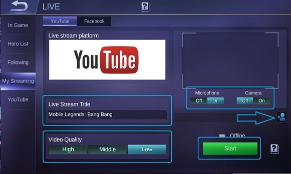 Cara Live Streaming Mobile Legend Di Pc. Mau Live Streaming Mobile Legends di YouTube ? Begini Caranya ~ Gadget2Reviews.Com