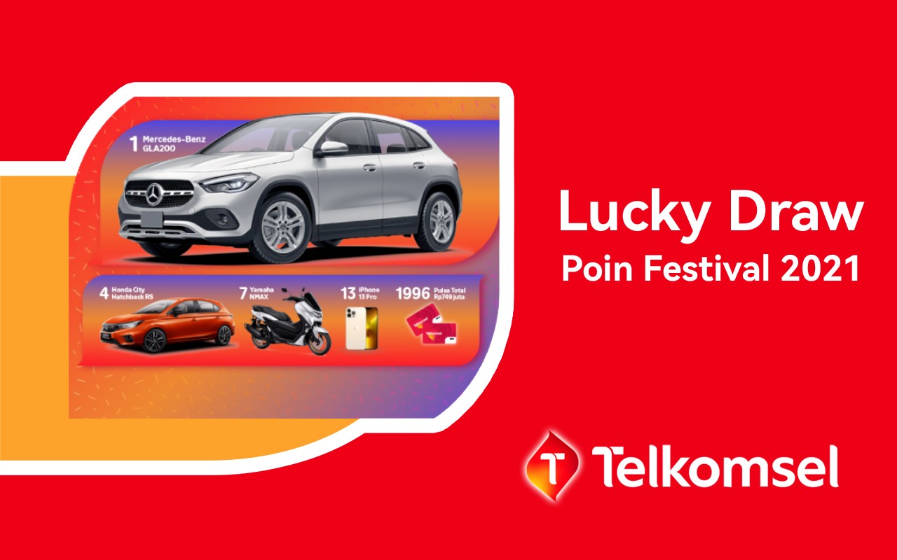 Cara Tukar Poin Telkomsel 2021. Ini Cara Mengikuti Telkomsel Lucky Draw Poin Festival 2021 dengan Ragam Hadiah