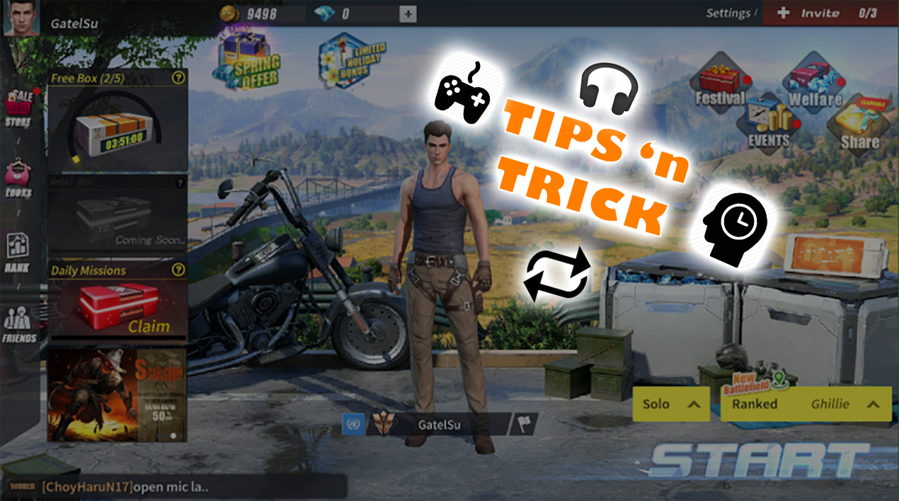 Tips Rules Of Survival. 7 Tips & Trick Rules of Survival PC Buat Kamu Yang Masih Noob