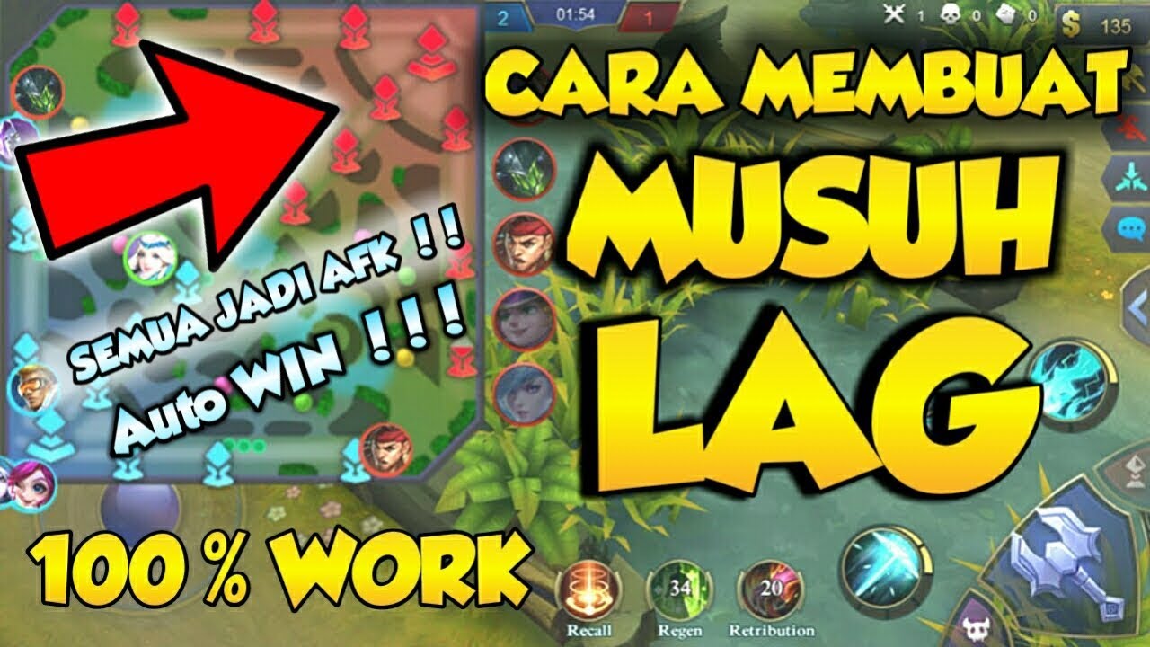 Cara Cheat Mobile Legend Membuat Musuh Lag. Cheat Membuat Musuh Lag Mobile Legends (ML) Terbaru 2020!