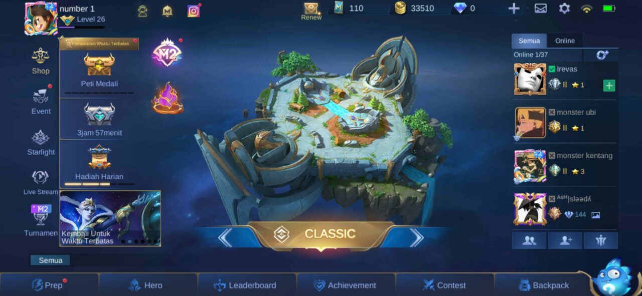 Id Server Mobile Legend. Cara Mengetahui ID dan Server Akun Mobile Legends Kalian