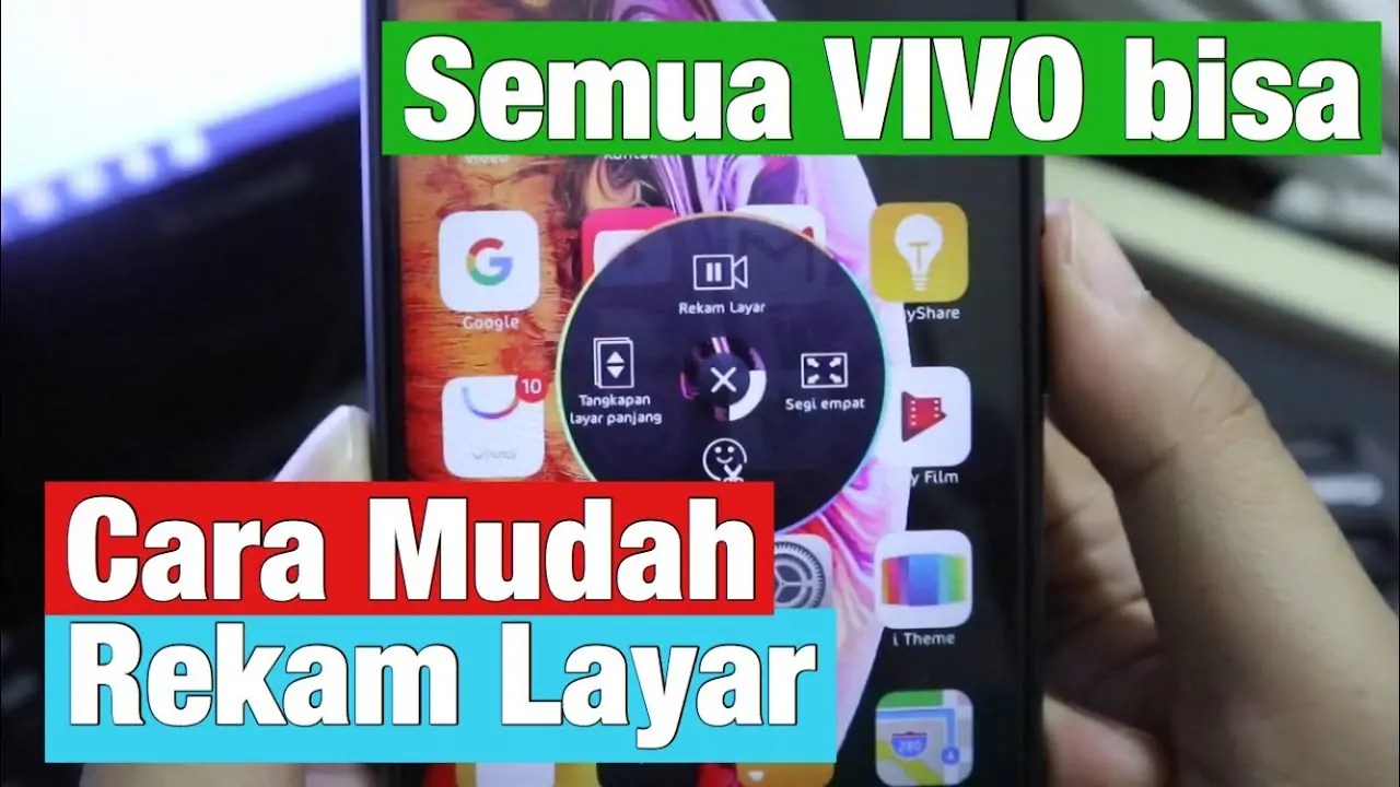 Cara Merekam Layar Vivo Y12 Biar Ada Suaranya. Cara Merekam Layar Hp Vivo Y12 dengan Suara Update 2024