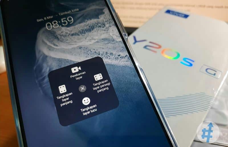Cara Screenshot Hp Vivo Y20s. 5 Cara Screenshot di Vivo Y20s G, Bisa Screenshot Tiga Jari