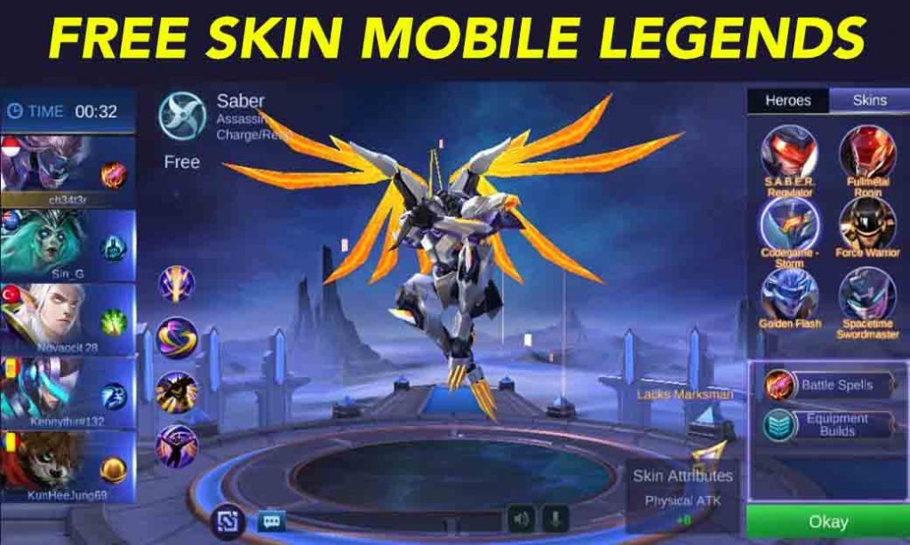 Cheat Skin Mobile Legends Terbaru 2020. Cheat Skin Mobile Legends (ML) Terbaru di 2020, Unlock ALL!