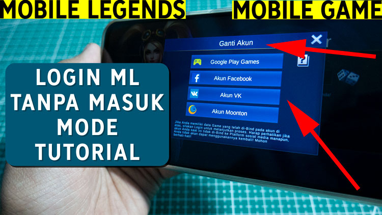 Cara Login Di Mobile Legends. Cara Login Mobile Legends Tanpa Perlu Masuk Mode Tutorial