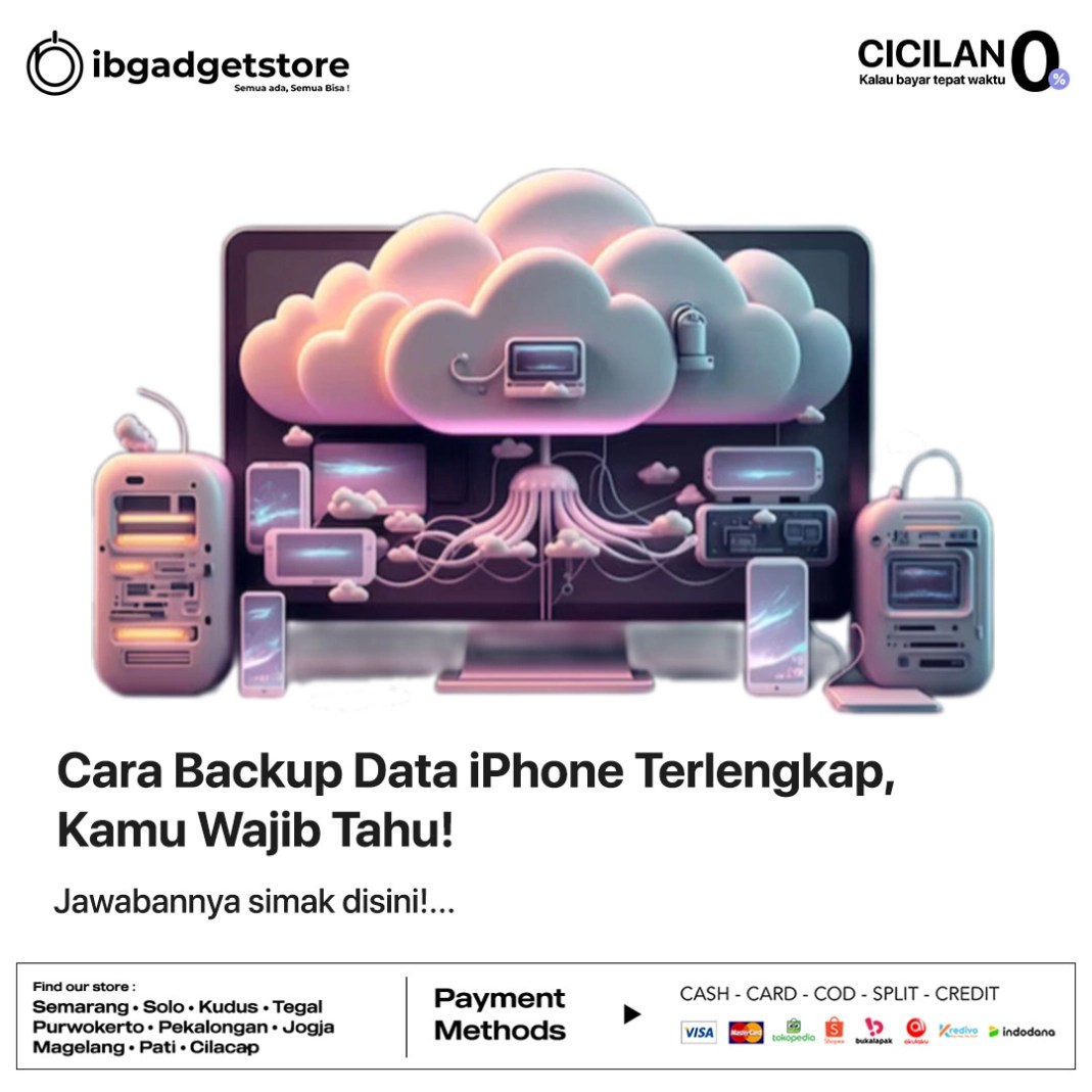 Cara Backup Data Iphone Ke Pc. Cara Backup Data iPhone Terlengkap, Kamu Wajib Tahu!