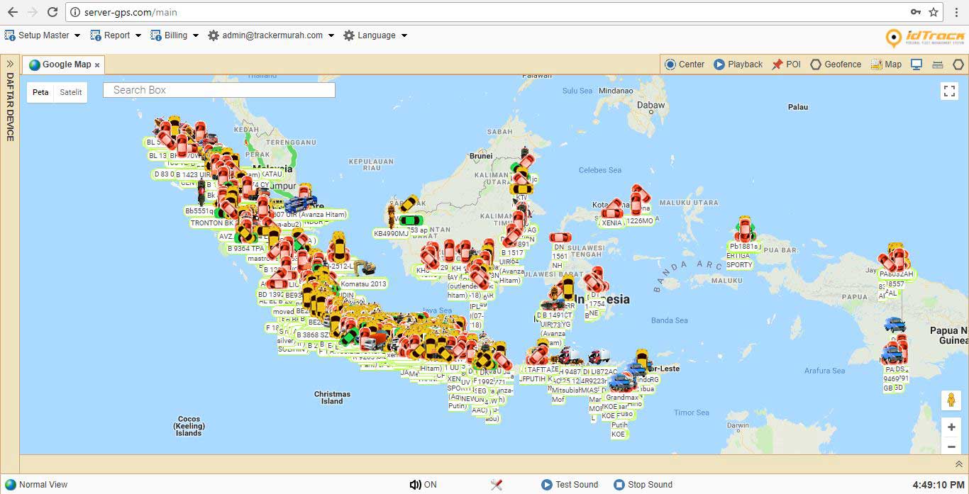 Gps Terbaik Di Indonesia. ID TRACK Server GPS Terbaik di Indonesia