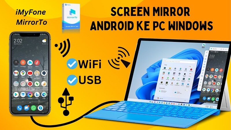 Cara Android Di Pc. Cara Screen Mirror Android ke PC Windows dengan Mudah