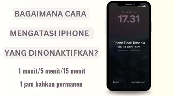 Cara Buka Iphone 5 Yang Terkunci. 4 Cara Buka Kunci iPhone Dinonaktifkan1/ 5 /15/ 60 Menit atau Permanen