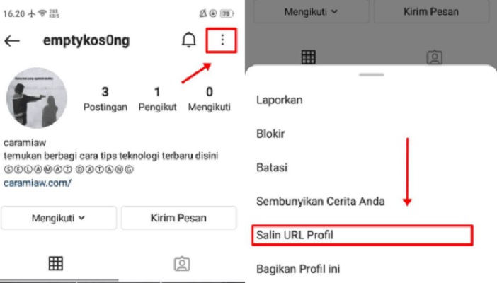 Cara Membuat Url Instagram. Cara Membuat Link di Bio Instagram dengan Cepat