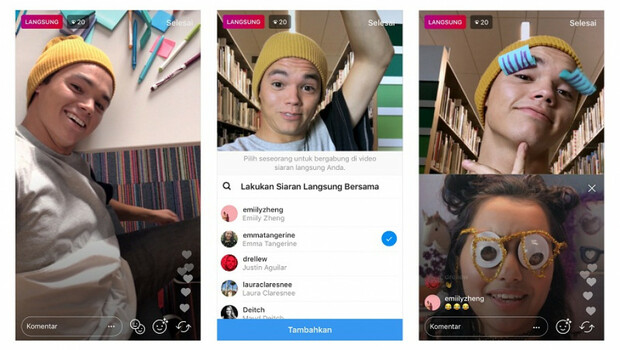 Cara Siaran Langsung Di Ig Bersama Teman. Ini Cara Mengajak Teman Siaran Langsung di Instagram