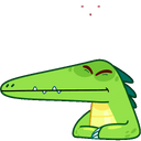 Download Sticker Telegram Untuk Whatsapp. Croc