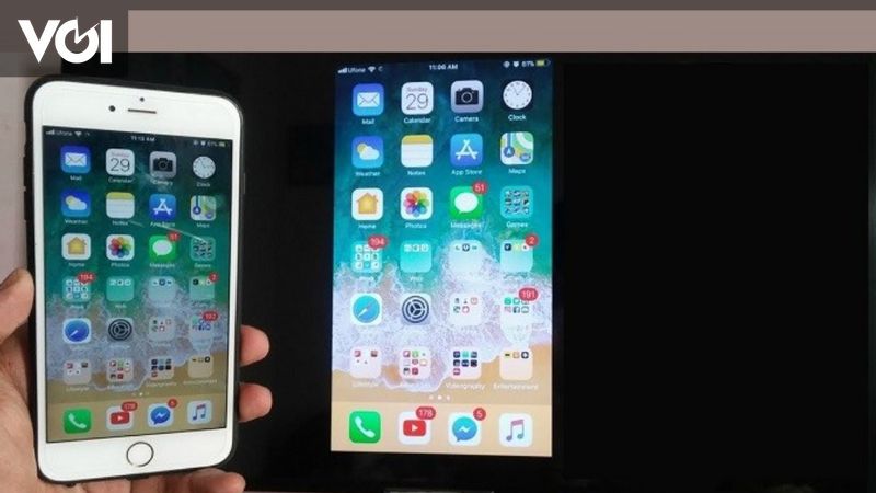 Cara Screen Mirroring Iphone. Cara Menghubungkan iPhone ke TV Tanpa Kabel, Tonton Video Dalam Ukuran yang Lebih Besar