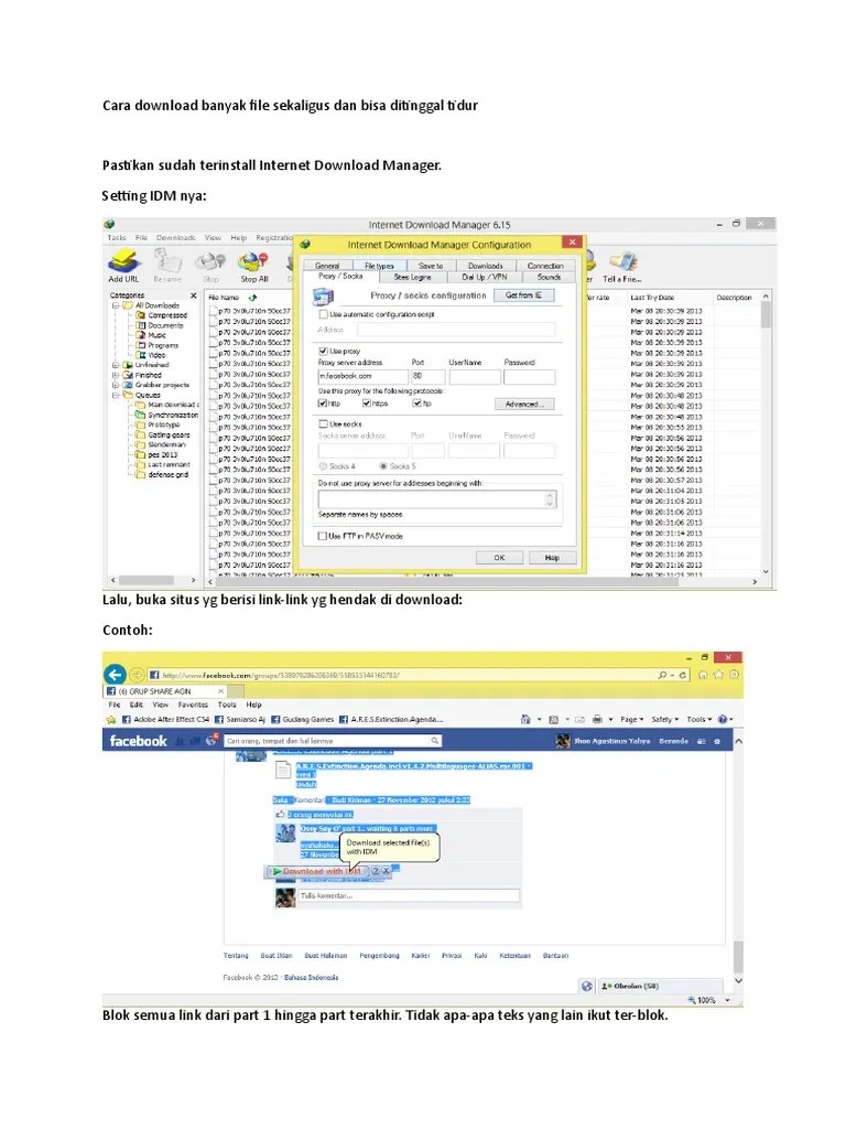 Download Ziddu Dengan Idm. Cara Download Banyak File Sekaligus Dan Bisa Ditinggal Tidur