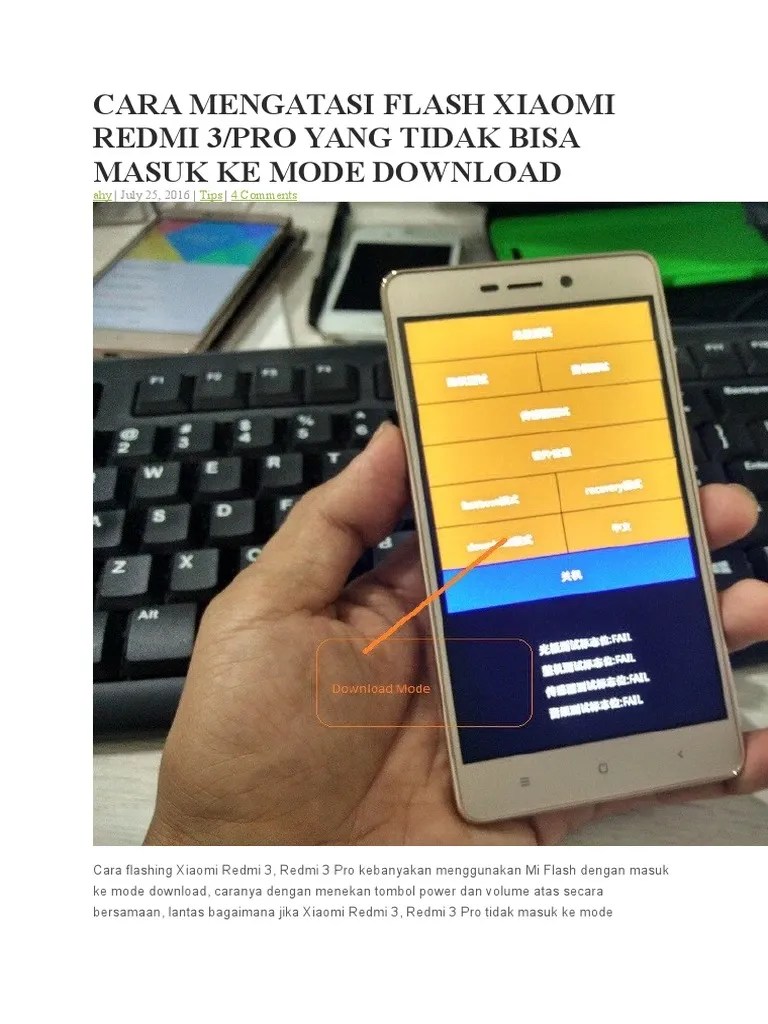 Cara Mengatasi Redmi Note 3 Pro Bootloop. Cara Mengatasi Flash Xiaomi Redmi 3