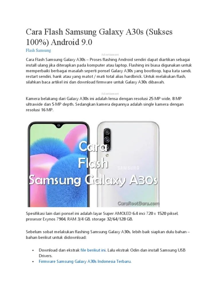 Custom Rom Grand Prime Sm-g530h. Cara Flash Samsung Galaxy A30s