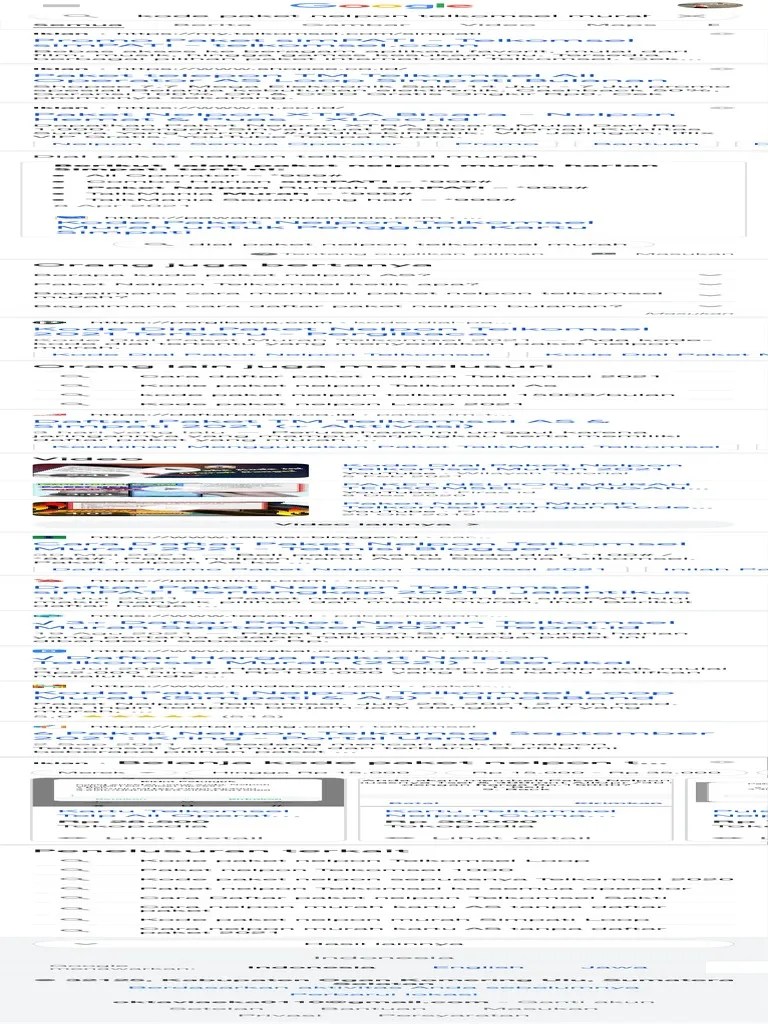 Paket Nelpon Murah Telkomsel 2021. Kode Paket Nelpon Telkomsel Murah 2021 - Penelusuran Google
