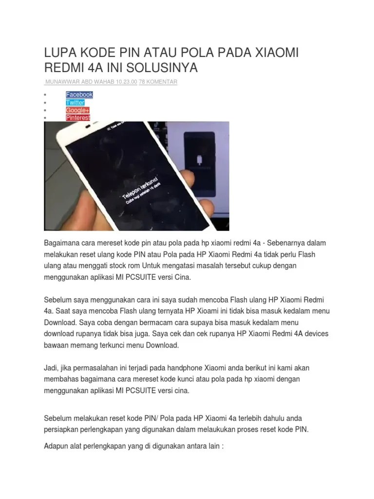 Hard Reset Xiaomi Redmi 3 Bahasa Cina. Xiomi Reset