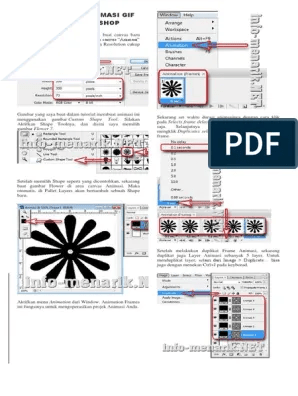 Cara Membuat Animasi Gif Di Photoshop. Cara Membuat Animasi Gif Dengan Photoshop