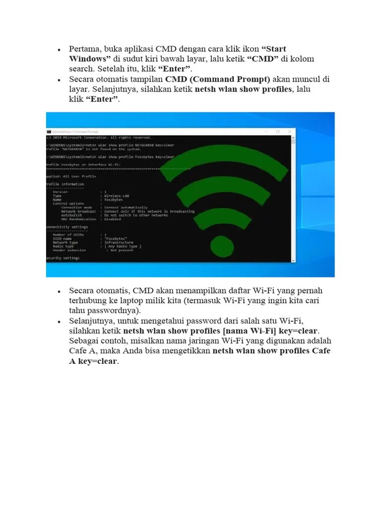 Cara Hack Wifi Dengan Windows 8. Pasword Wifi