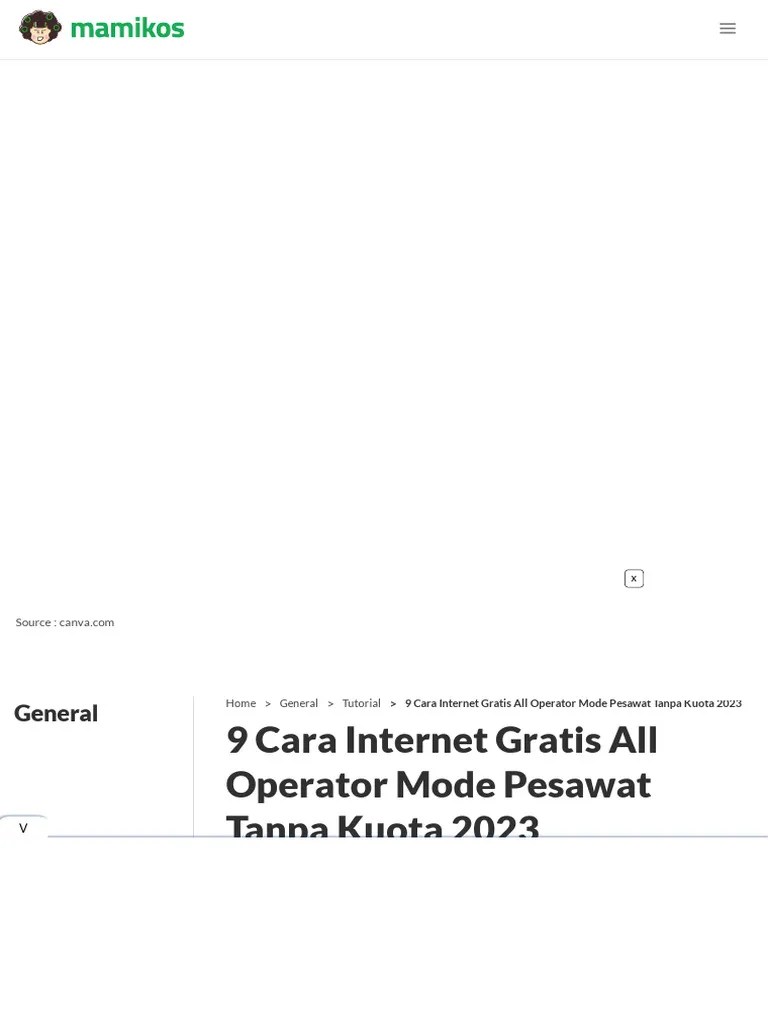 Internet Gratis Tanpa Kuota. 9 Cara Internet Gratis All Operator Mode Pesawat Tanpa Kuota 2023 - Blog Mamikos