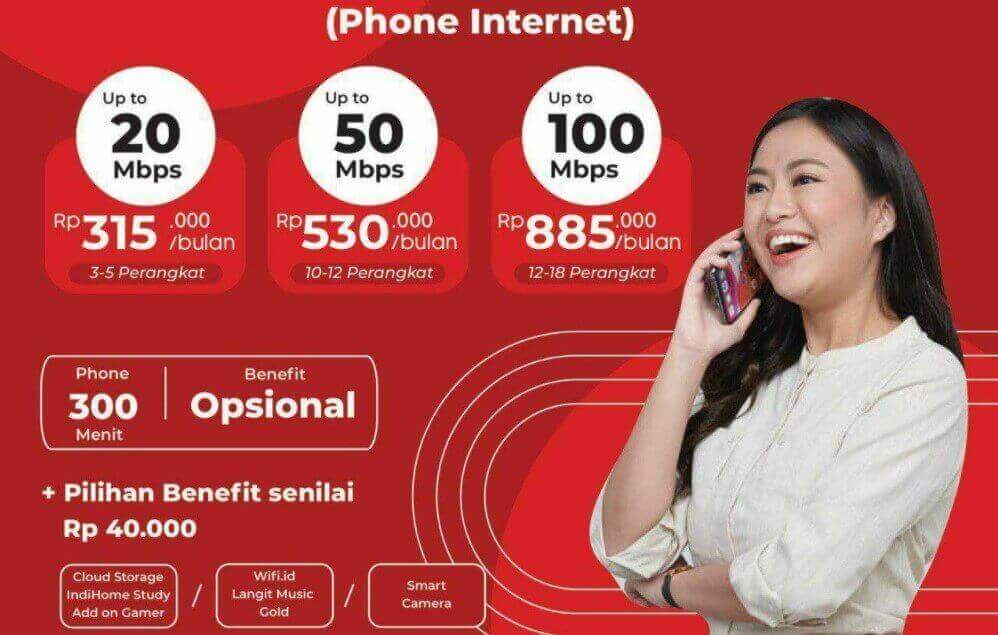 Paket Indihome Tanpa Tv. Paket Internet IndiHome Tanpa TV