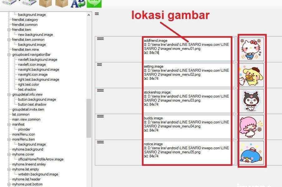 Tutorial Membuat Tema Line. Cara Membuat Tema LINE Menggunakan Theme LINE Editor