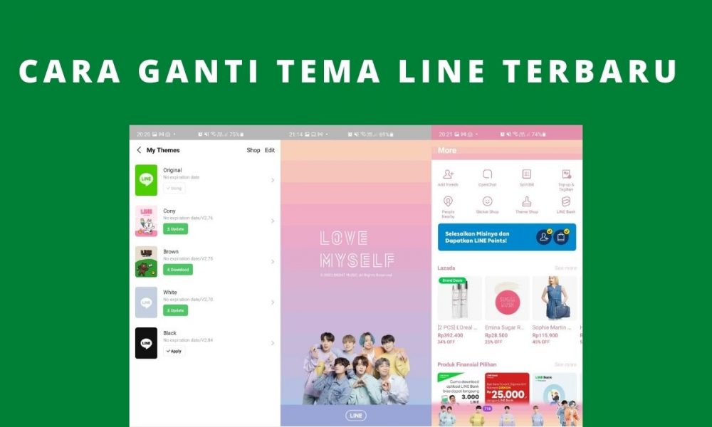 Cara Memasang Theme Line. Cara Ganti Tema LINE Manual Tanpa Aplikasi 2022 • Inwepo