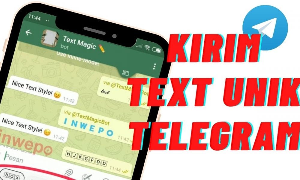 Cara Membuat Tulisan Unik Di Telegram. Cara Membuat Text Unik di Telegram Tanpa Aplikasi