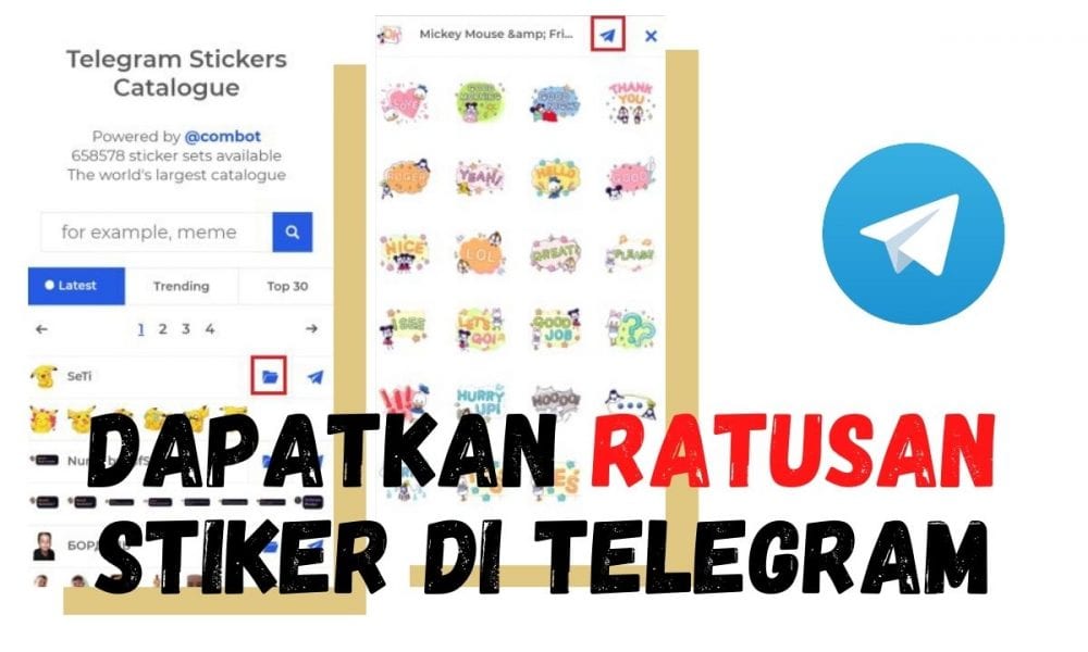 Cara Mencari Stiker Di Telegram. Cara Mencari Stiker di Telegram Stickers Catalogue