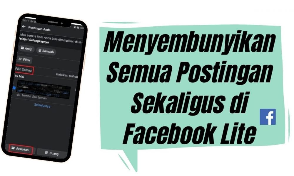 Cara Menghapus Kronologi Di Facebook Sekaligus. Cara Menyembunyikan Semua Postingan Sekaligus di Facebook Lite