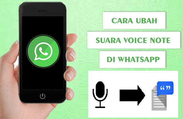 Cara Mengubah Suara Vn Di Wa. Cara Mengubah Fitur Voice Note WhatsApp Menjadi Teks dengan Mudah!