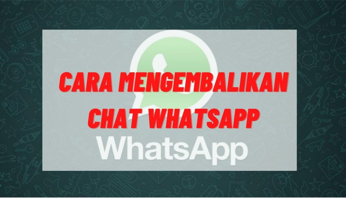 Cara Restore Chat Whatsapp Di Iphone Dari Google Drive. 5 Cara Restore Chat WhatsApp Manual Di iphone Dan Android